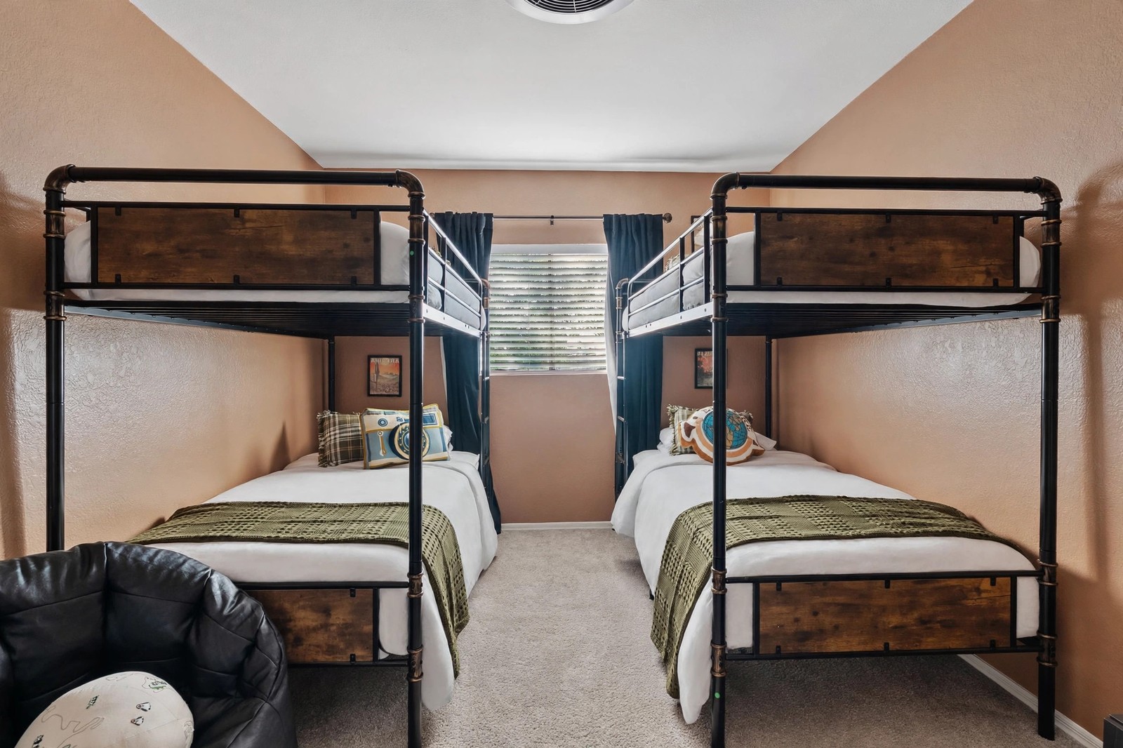 Bedroom four with bunk beds
