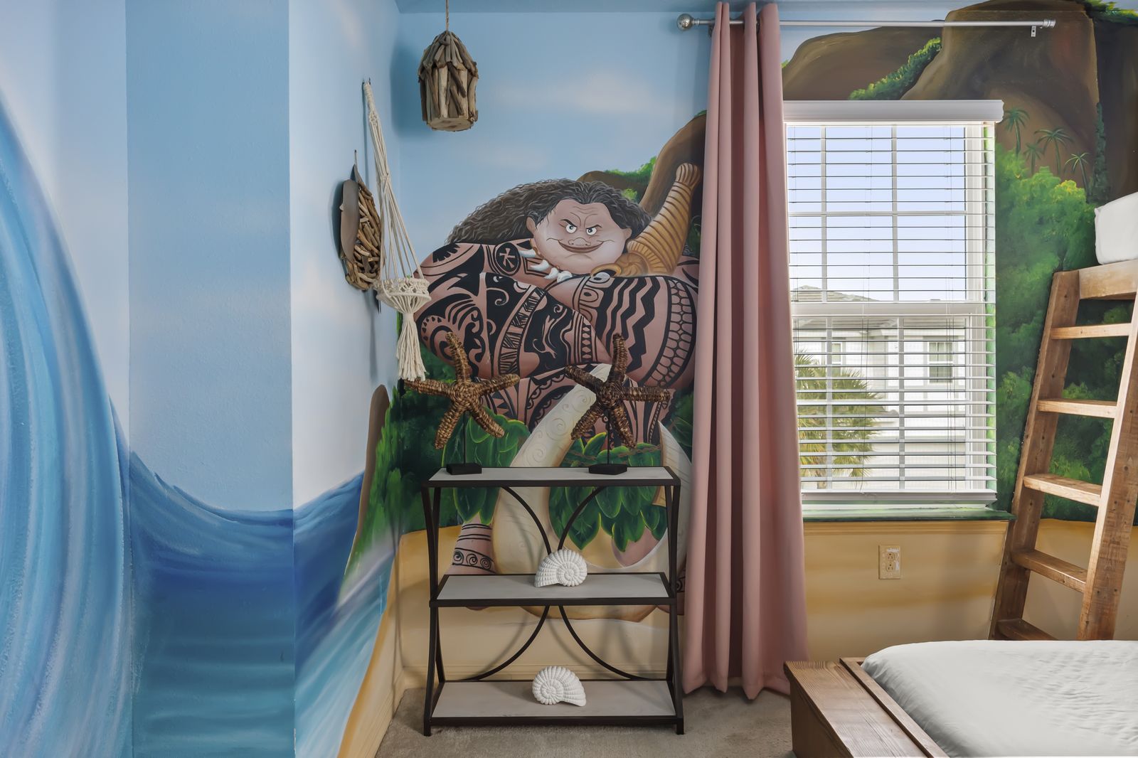 Moana themed bedroom